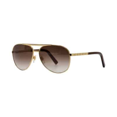 Product LOUIS VUITTION Attitude Pilot Sunglasses Z0339U Gold Tone