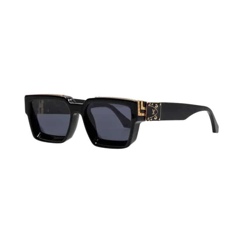 LOUIS VUITTON Acetate 1.1 Millionaires Z1165E Sunglasses Black