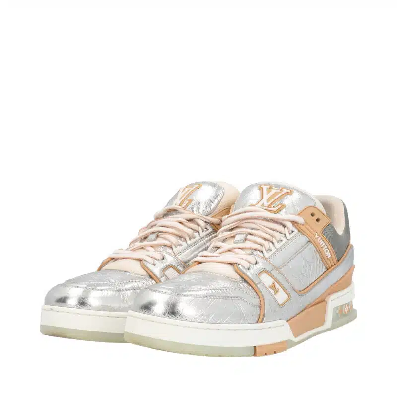 Silver on sale sneakers maine