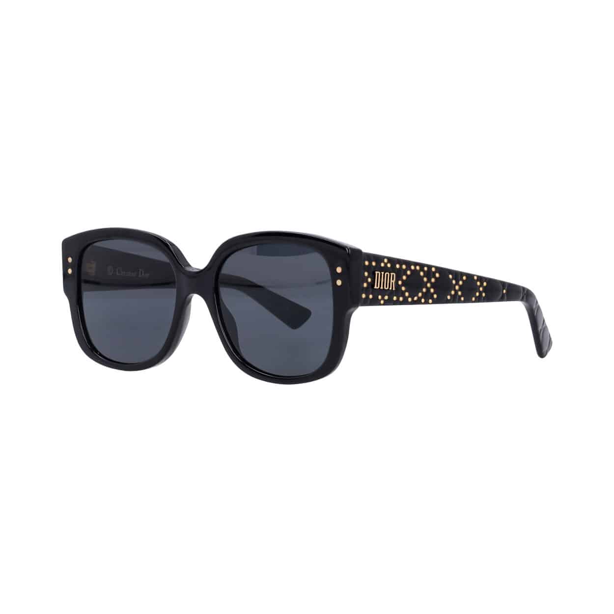 CHRISTIAN DIOR LadyDiorStuds Sunglasses 8072K Black | Luxity