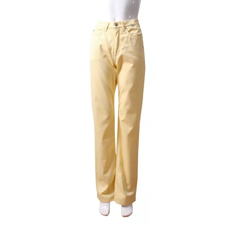 ESCADA SPORT Cotton Blend Linda Jeans Yellow