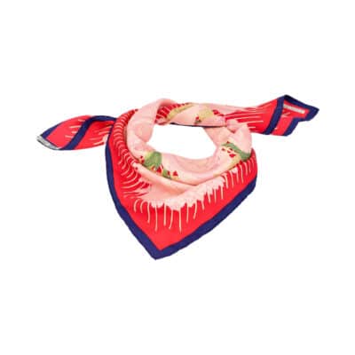 Product HERMES Silk Les Pivoines Scarf Pink