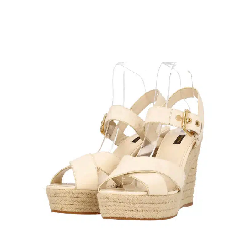 Louis Vuitton Espadrille Wedge Sandals