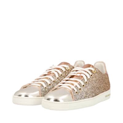 Louis Vuitton Women's Beautiful Authentic Glitter Frontrow Shoes