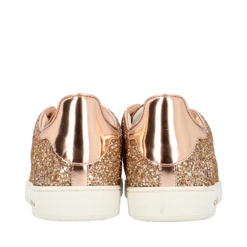 Metallic/Glitter Frontrow Sneakers Rose Gold