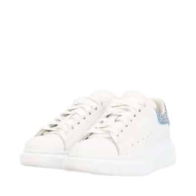 Product ALEXANDER MCQUEEN Leather/Glitter Oversized Sneakers White