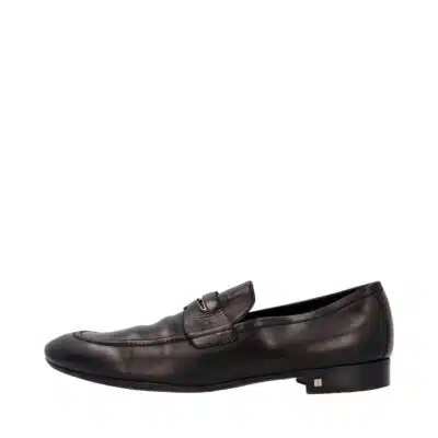 Louis Vuitton Black Patent Leather Parklane Loafers Size 5.5/36