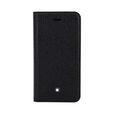 Product MONTBLANC Leather Sartorial iPhone 7 Cover Black
