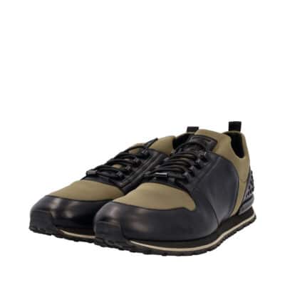 Product TOD'S Neoprene/Leather Sneakers Army Green/Black