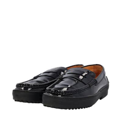 Product TOD'S Patent Penny Loafers Black