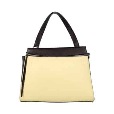 Product CELINE Leather Edge Small Shoulder Bag Black/Pale Yellow