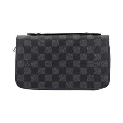 Louis Vuitton Graphite Damier Embossed Canvas Waterfront Flat