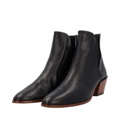 Product TOD'S Leather Ankle Boots Black