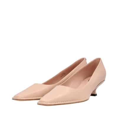 Product TOD'S Leather Kitten Heel Pumps Pink