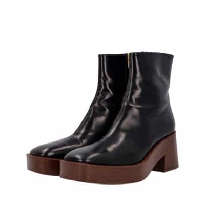 Product TOD'S Leather Platform Chelsea Boots Black