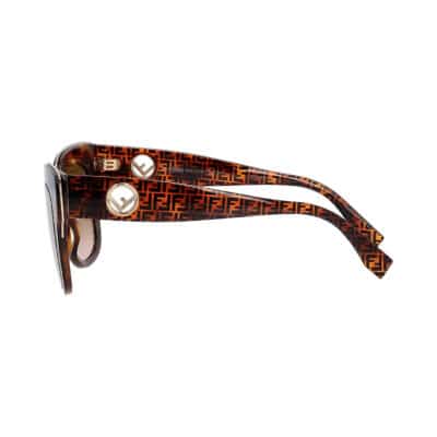 Product FENDI Logo Sunglasses FF 03959/G/S Brown