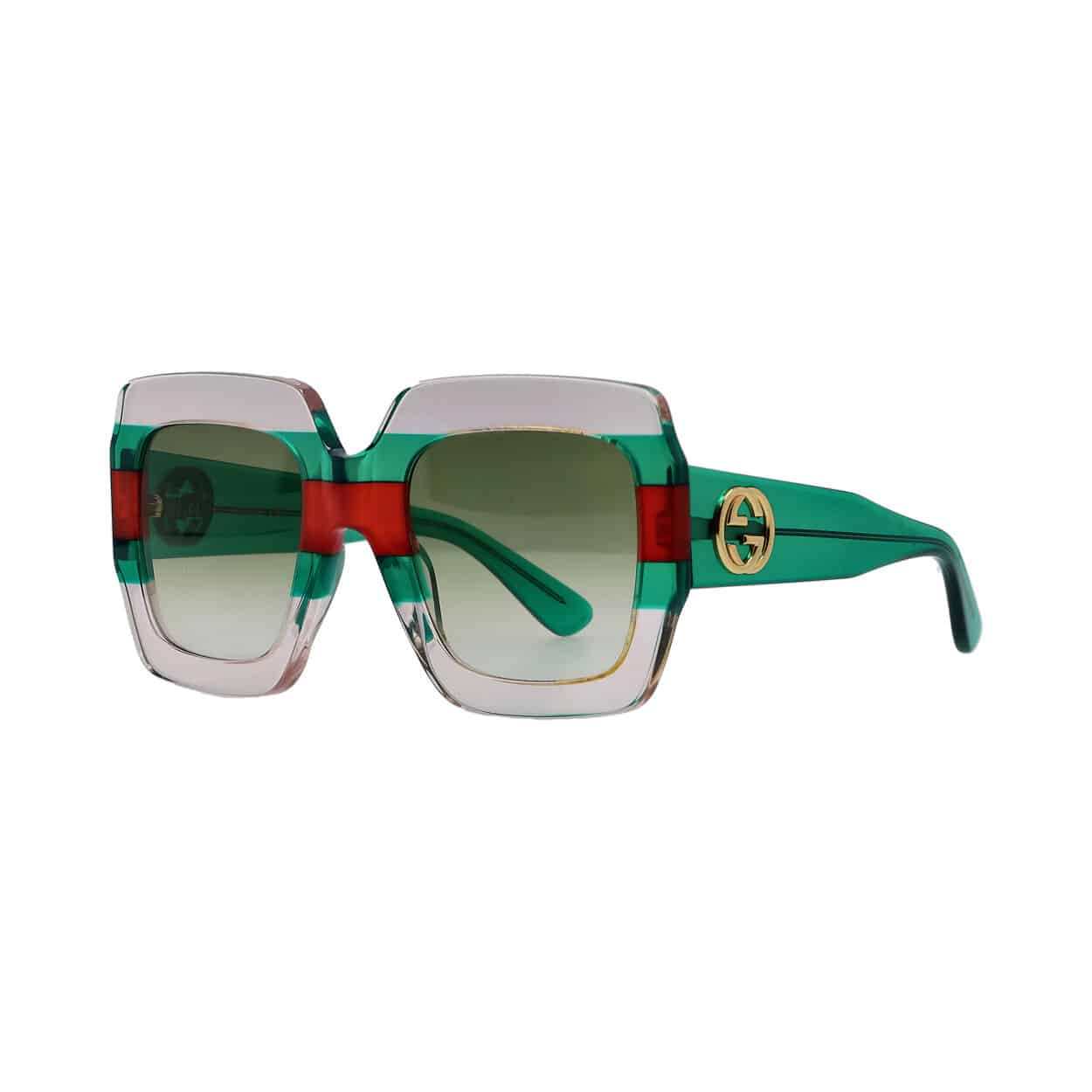 Gucci Sunglasses Gg0178s Green Red Luxity