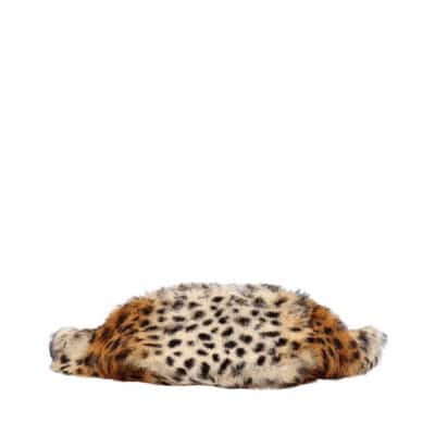 Product SAINT LAURENT Rabbit Fur Belt Bag Leopard Print