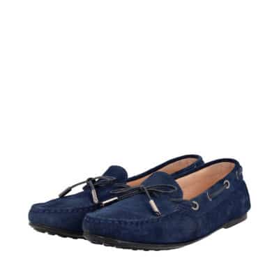 Product TOD'S Suede Gommino Driving Loafers Navy