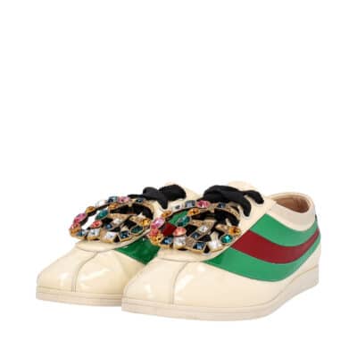 Product GUCCI Patent GG Embellished Sneakers Multicolour