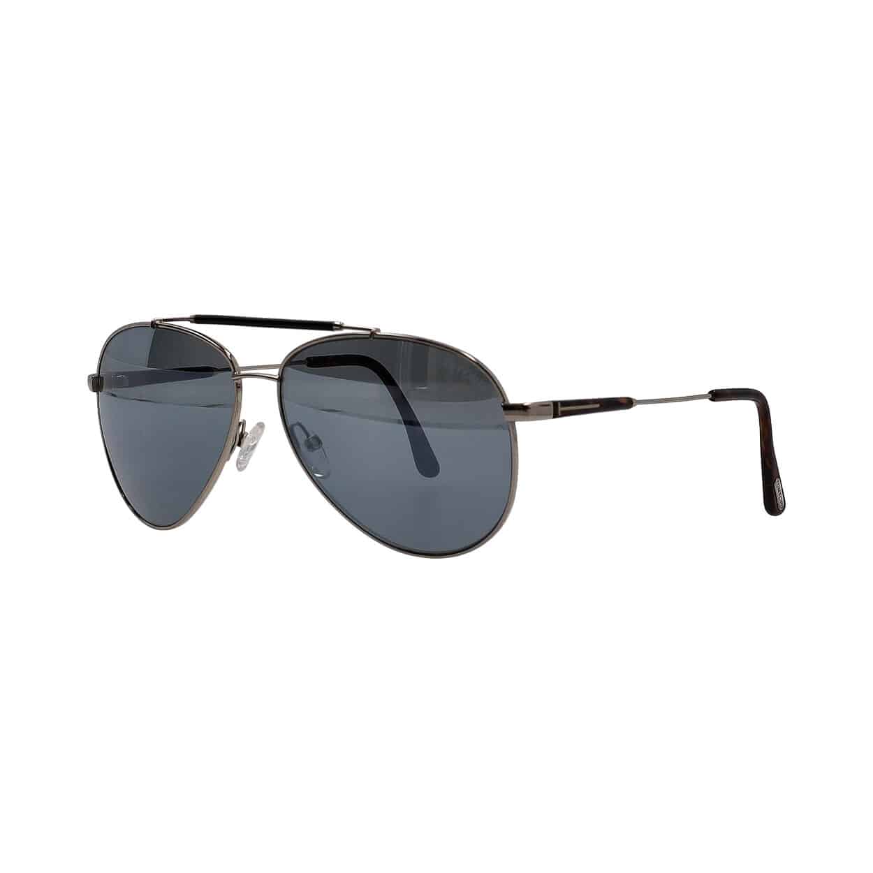 TOM FORD Rick Sunglasses TF378 Silver/Tortoise | Luxity