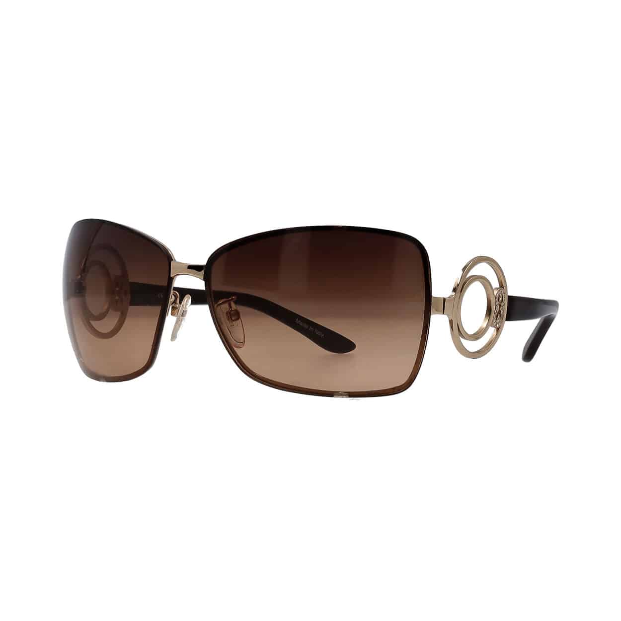 ESCADA Crystal Sunglasses SES596V Brown/Gold | Luxity