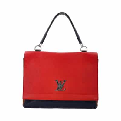 Product LOUIS VUITTON Leather Lockme II Bag Rubis