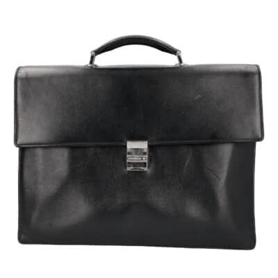 Product MONTBLANC Leather Meisterstuck Briefcase Black