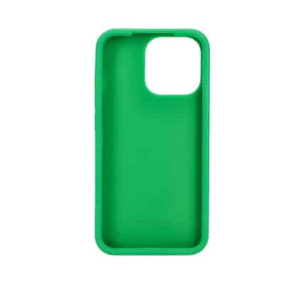 Product BOTTEGA VENETA Rubber Intrecciato iPhone 13/14 Pro Cover Green