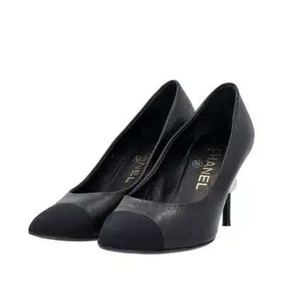 Heels Chanel Black size 41 EU in Polyester - 40908722