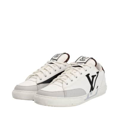 Product LOUIS VUITTON Leather Charlie Sneakers White/Grey