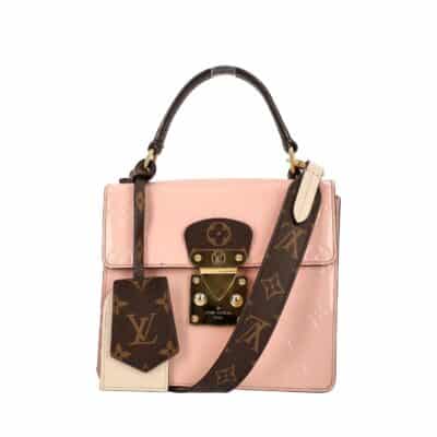 Product LOUIS VUITTON Mixed Material Spring Street NM Rose Ballerine