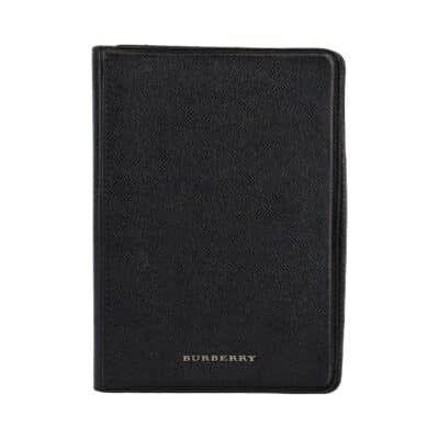 Product BURBERRY Leather iPad Mini Cover Black