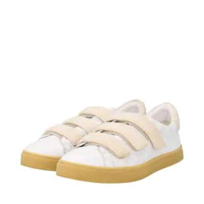 Product BURBERRY Perforated Leather Bert Sneakers White
