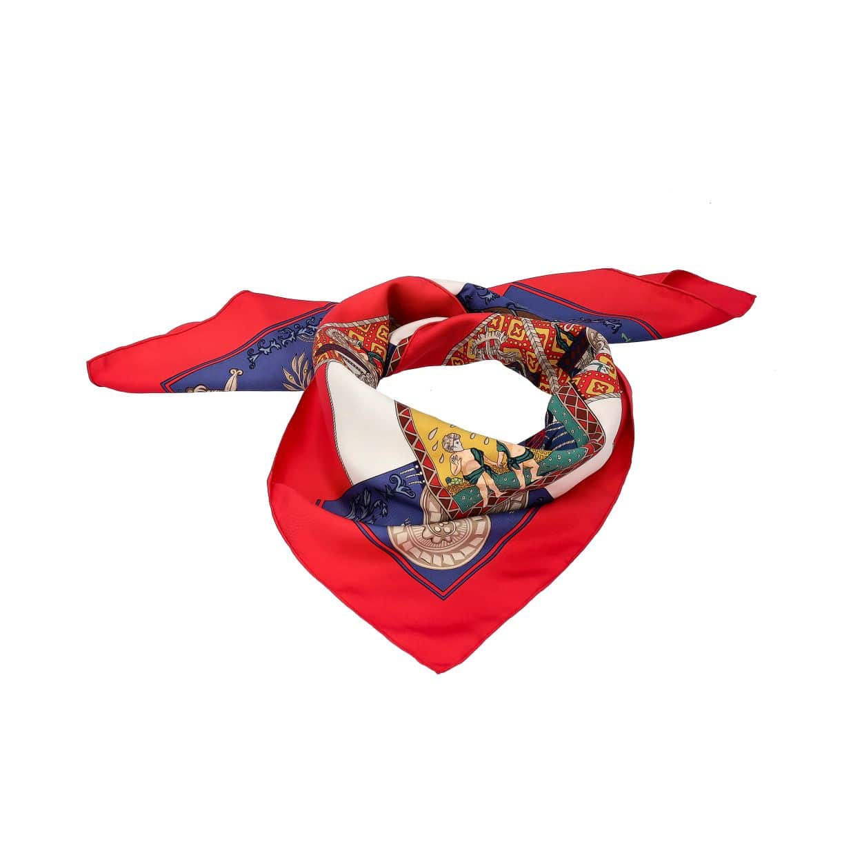 HERMES Silk Le Tarot Scarf Multicolour | Luxity