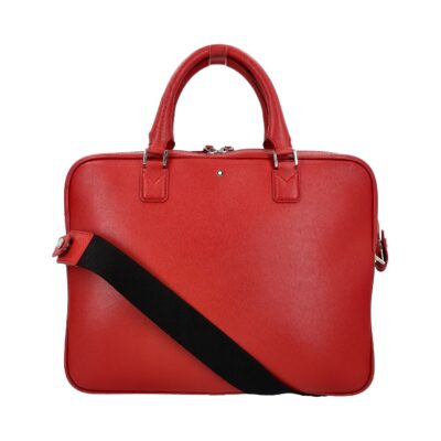 Product MONTBLANC Leather Sartorial Briefcase Red