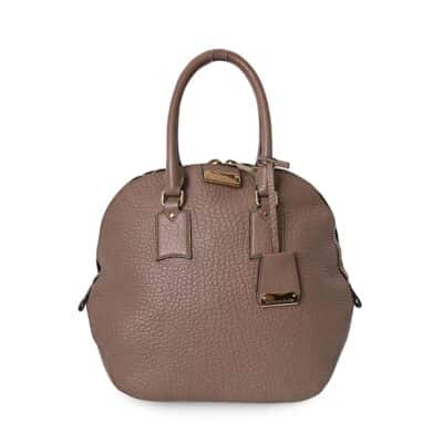 Product BURBERRY Leather Orchard Should Bag Grey