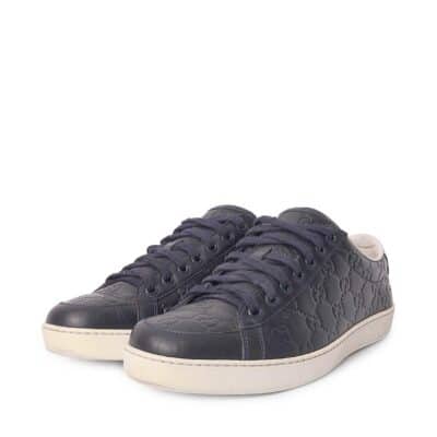 Product GUCCI Guccissima Brooklin Sneakers Navy
