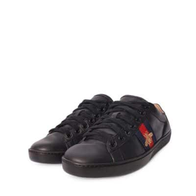 Product GUCCI Leather Ace Bee Sneakers Black