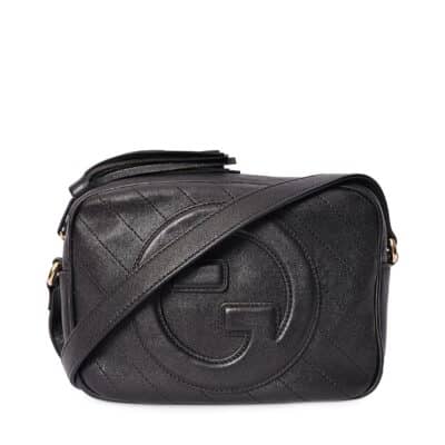 Product GUCCI Leather Blondie Small Shoulder Bag Black