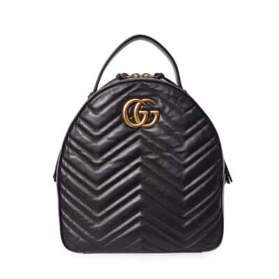 Product GUCCI Matelasse Marmont GG Backpack Black
