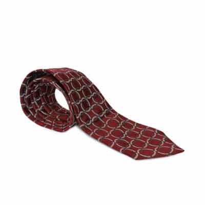 Product GUCCI Vintage Silk Tie Burgundy