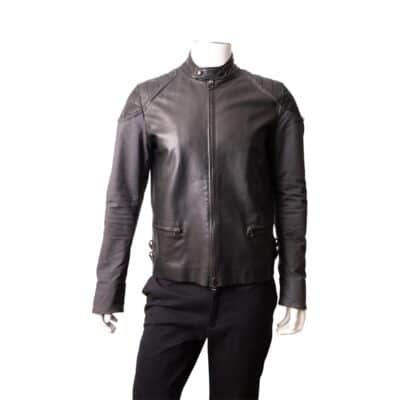 Product LANVIN Leather Biker Jacket Black