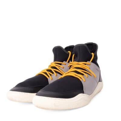 Product LANVIN Neoprene/Leather High Top Sneakers Black