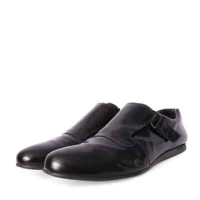 Product PRADA Leather Velcro Shoes Black