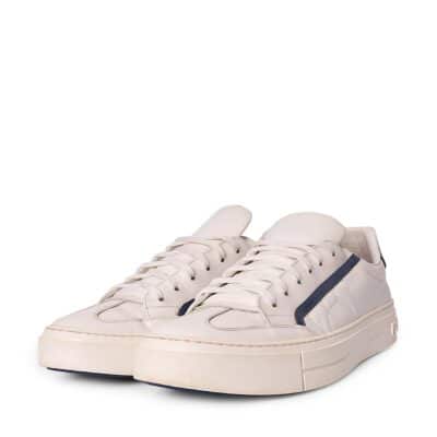 Product SALVATORE FERRAGAMO Leather Gancini Sneakers White