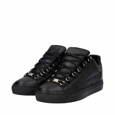 Product BALENCIAGA Leather Arena High Top Sneakers Black