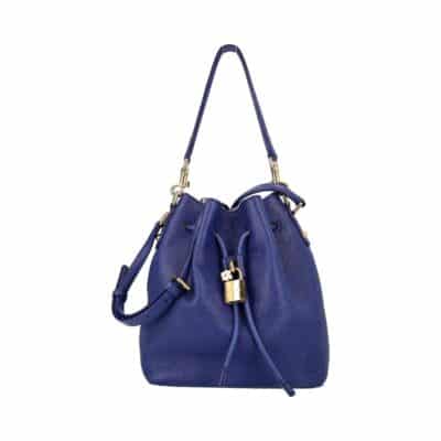 Product DOLCE & GABBANA Leather Claudia Bucket Bag Blue