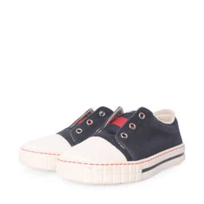 Product GUCCI Canvas Kids Web Sneakers Blue
