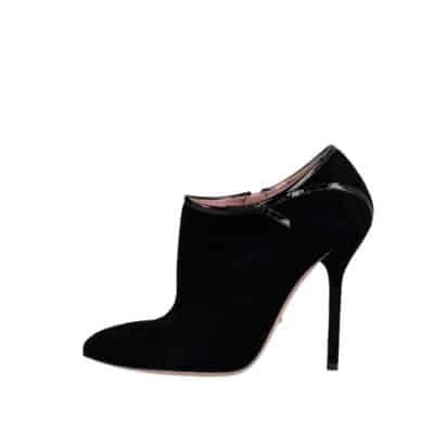 Product GUCCI Suede Ankle Booties Black